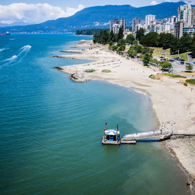 Vancouver Island coastal landscape